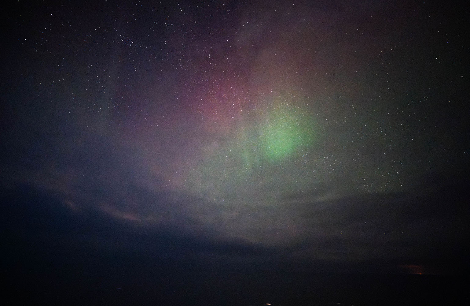 Polarlichter AIDAsol Winter im Hohen Norden nahe Tromsø, Norwegen