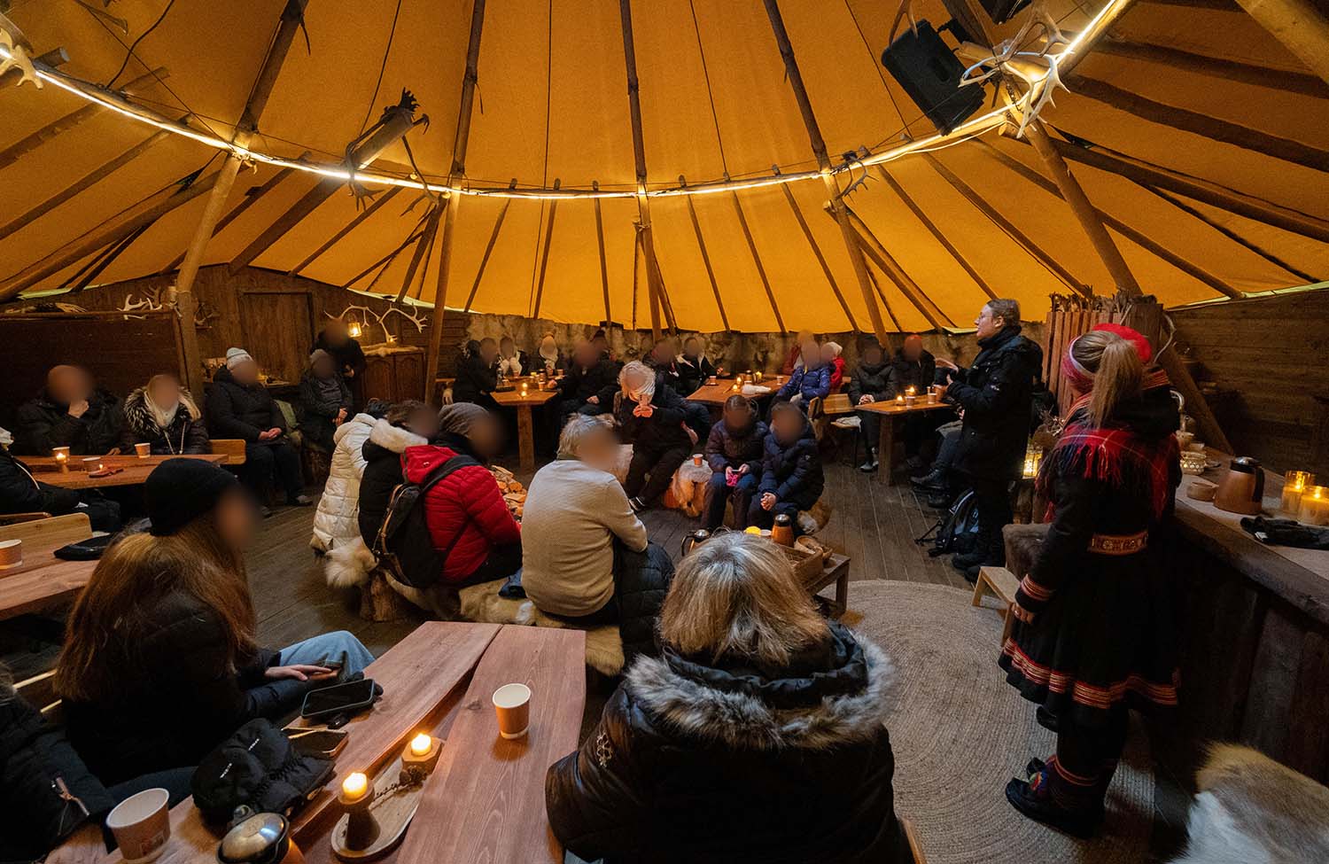 Saltfjell Sami Adventure Lavvo