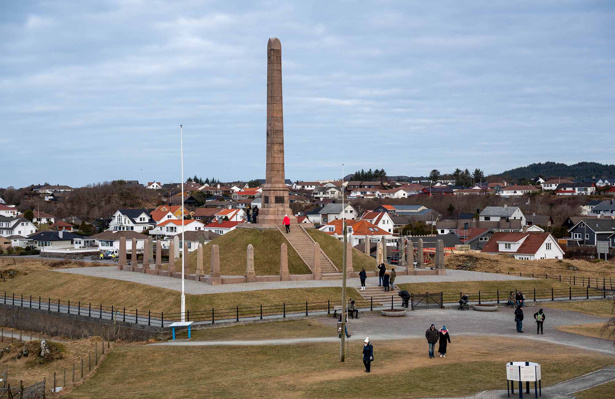 Haraldshaugen (Haraldshügel) in Haugesund