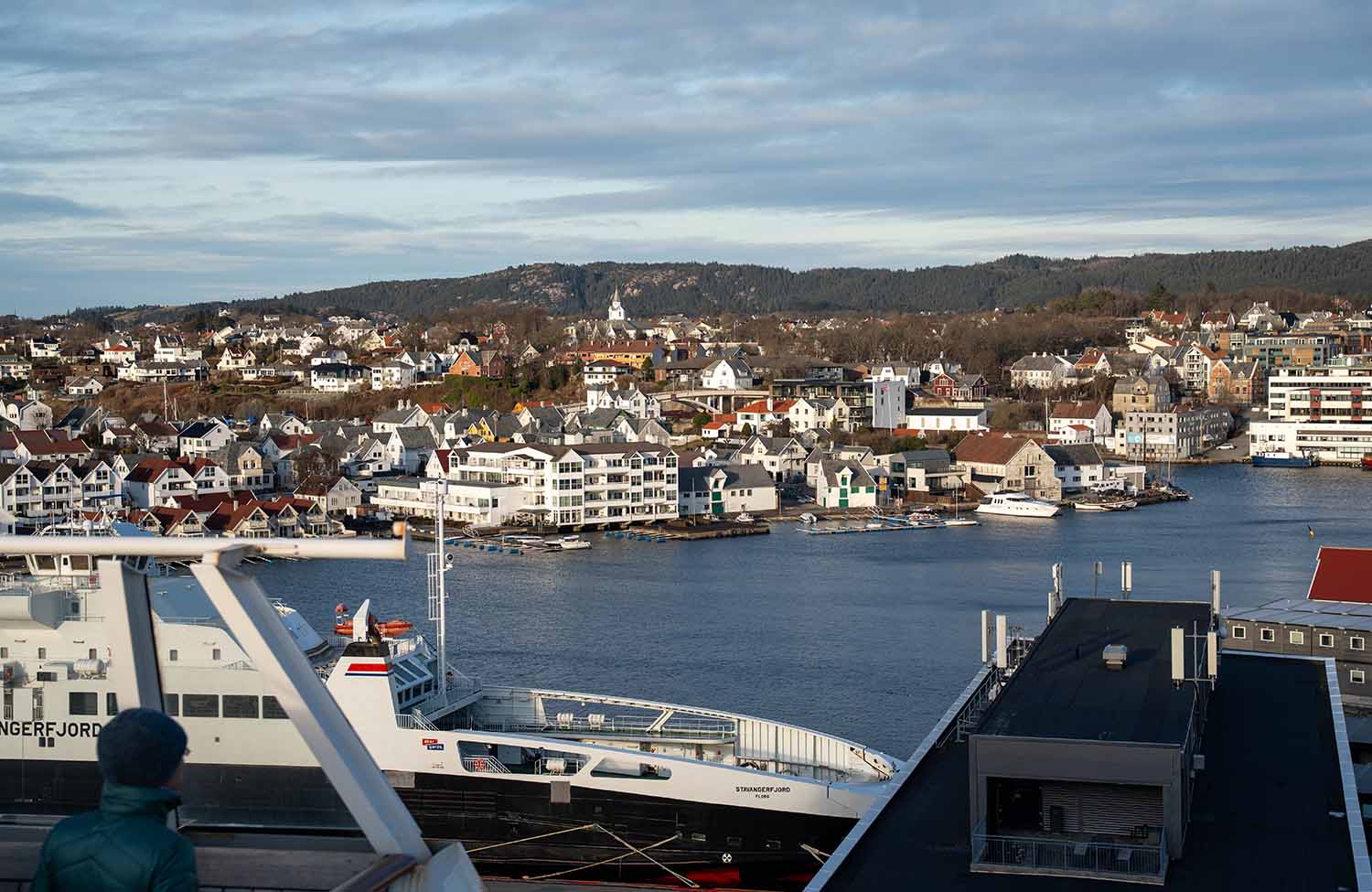Haugesund mit dem Kreuzfahrtschiff