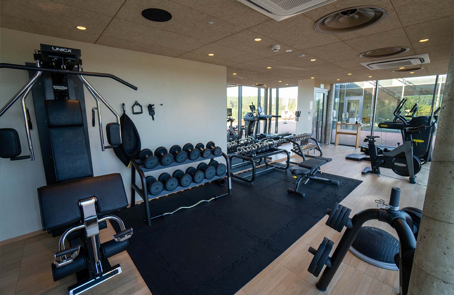 Fitnessraum Hotel Glar Conference & SPA