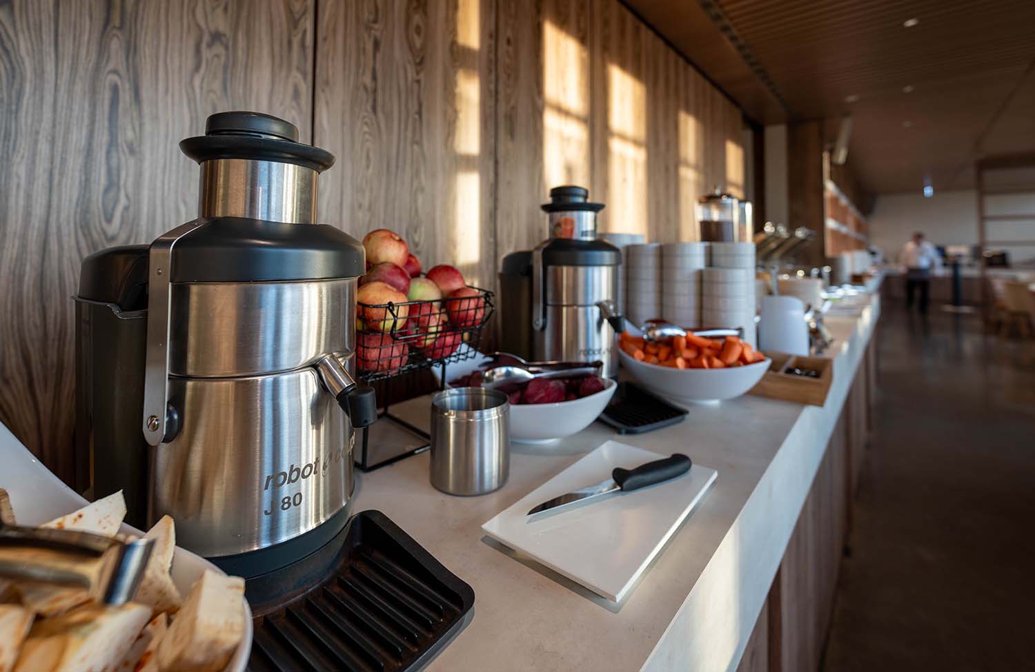 Frühstück Buffet Entsafter Hotel Glar Conference & SPA