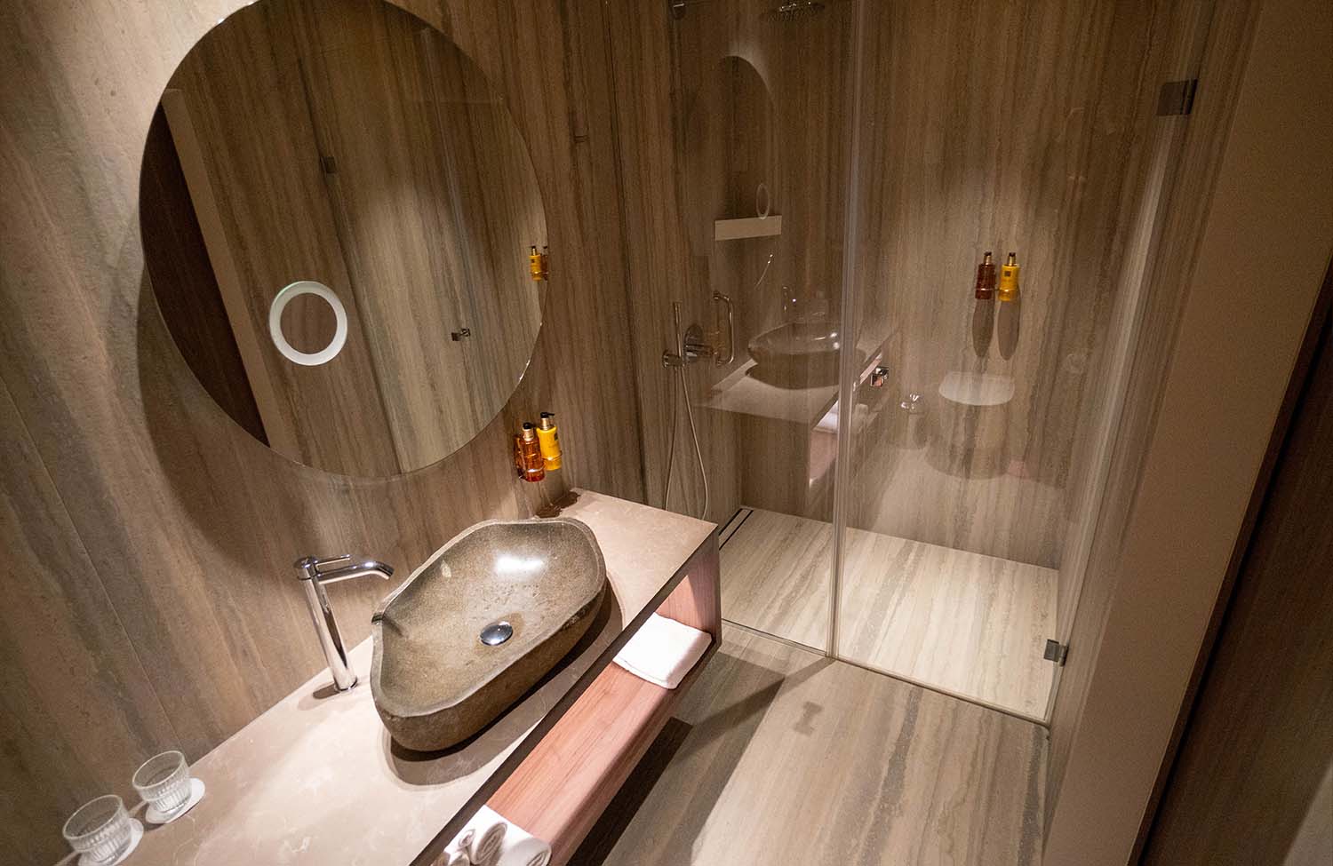 Badezimmer Hotel Glar Conference & SPA