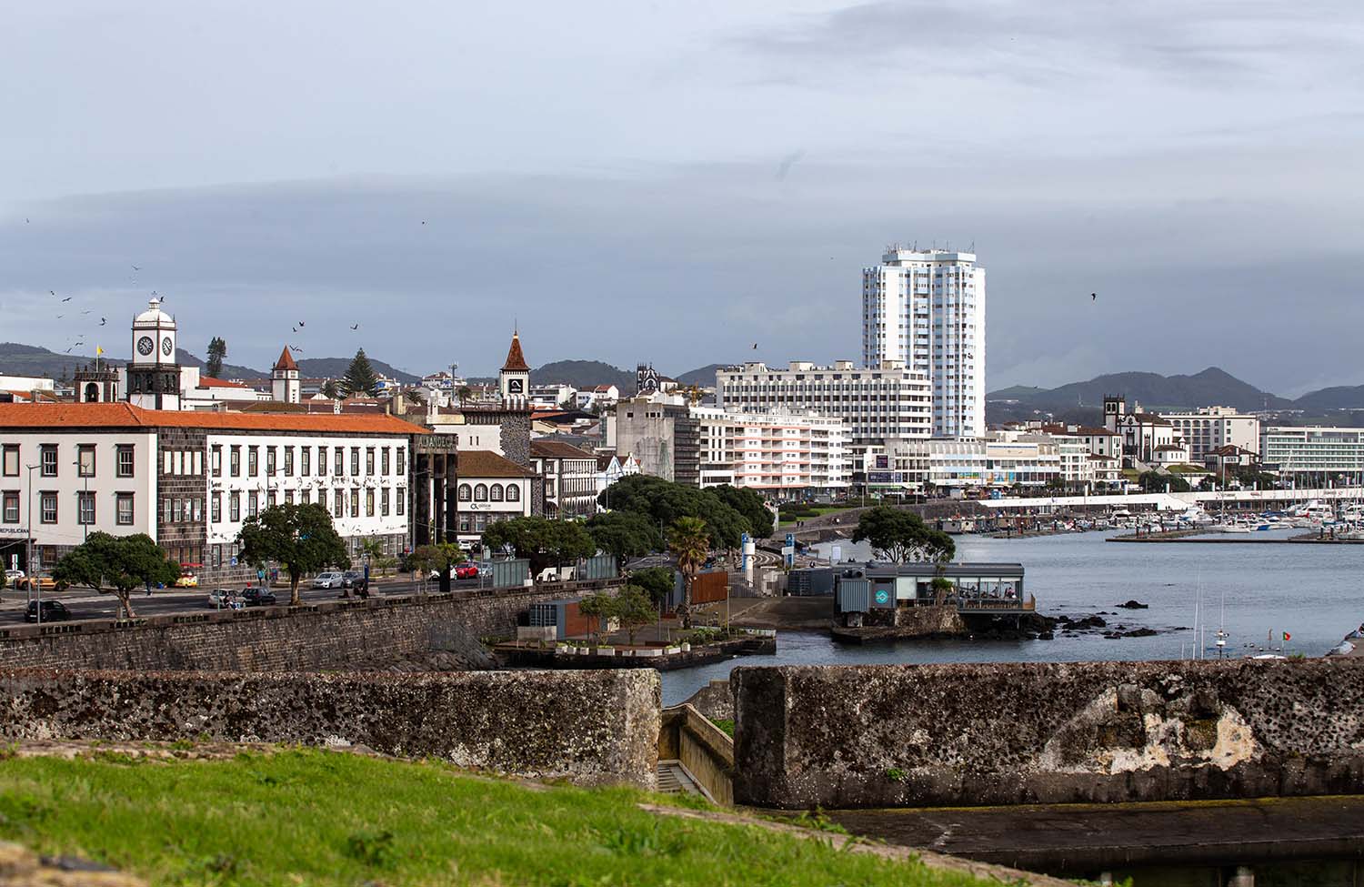 Aussicht von der Festung Forte de São Brás