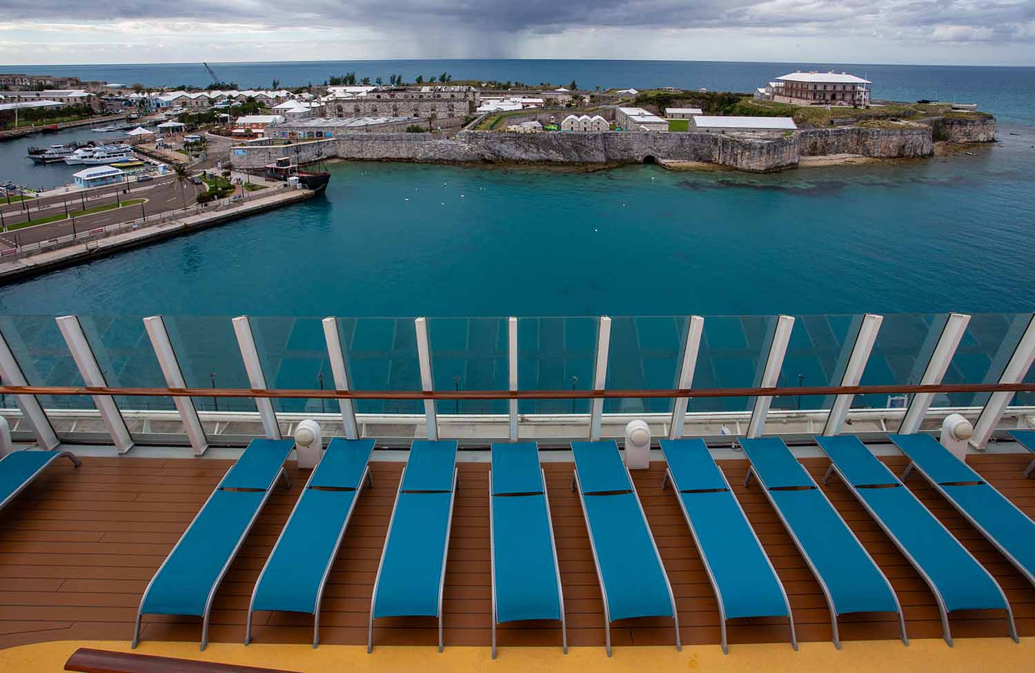Anreise mit dem Kreuzfahrtschiff nach Hamilton auf Bermuda